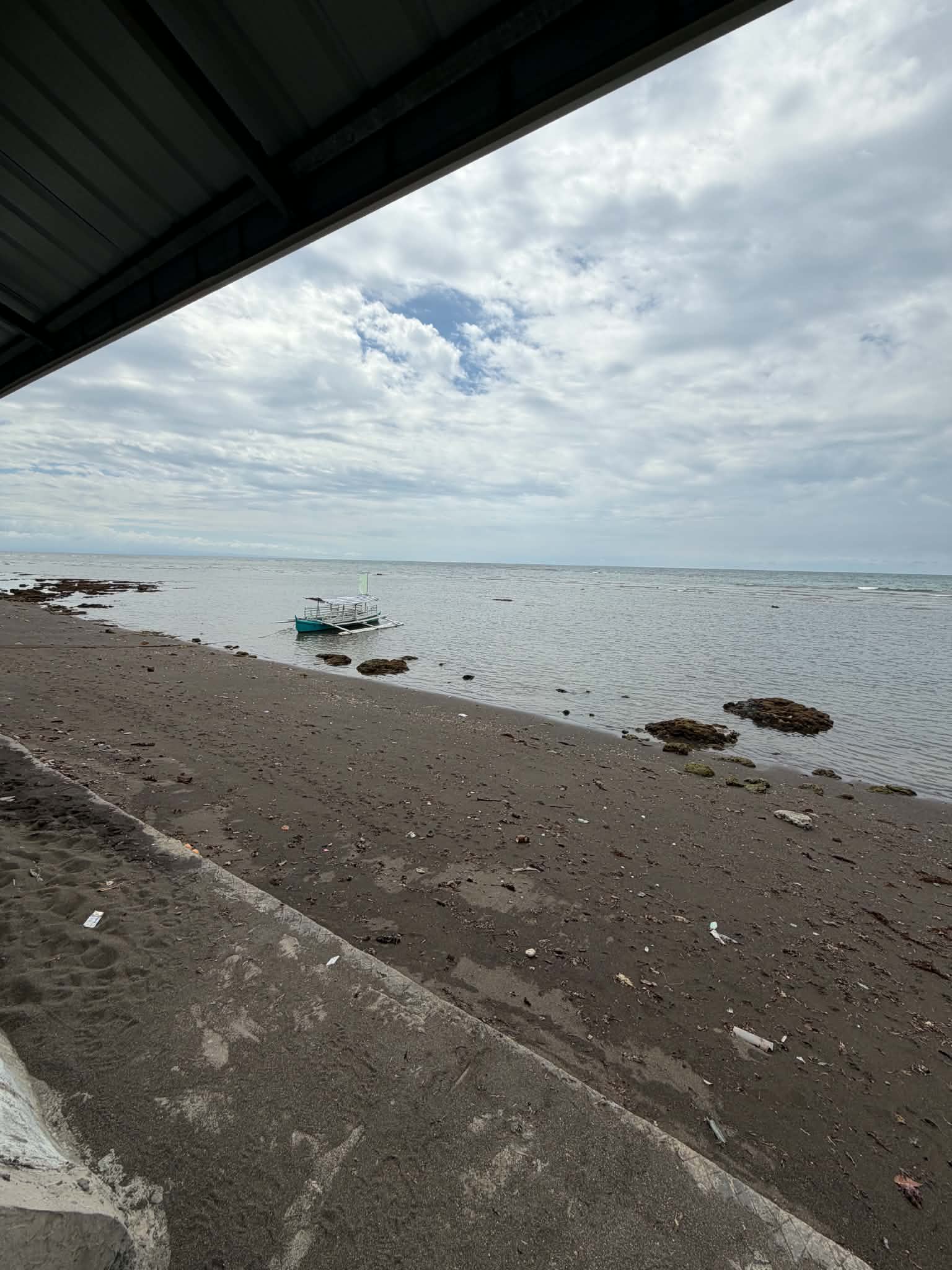 Beach front view of Basha Beach House